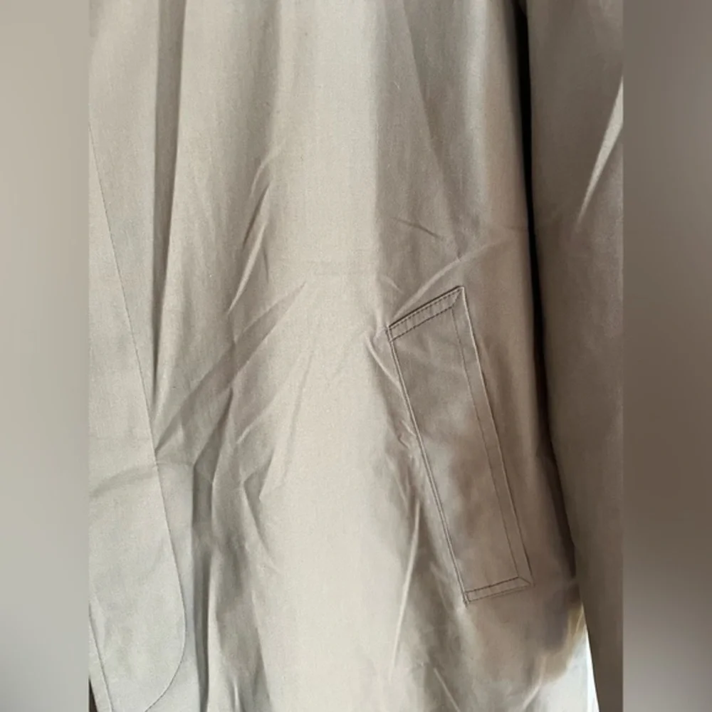 London Fog Men’s Vintage Lined Trench‎ Coat Size 42 Reg. Tan Button Down